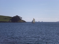 Sailing past St. Anthony Head