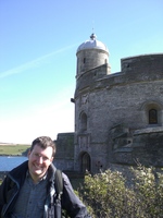 Jeremy and St. Mawes castle