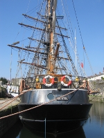 Tall ships at Charlestown