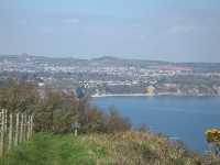 View back towards Charlestown