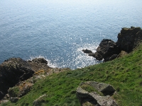 Twinkling seas from Black Head