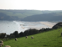 Pentewan beach