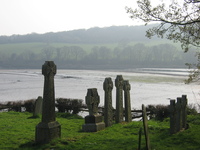 St Winnow churchyard