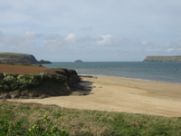 Out to sea from Padstow Bay