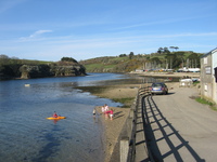The quay at St. Just