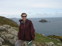 Helen at Nare Head