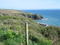 View over Veryan Bay