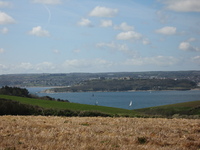 Pendennis castle from Zone Point