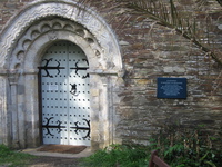 St. Anthony-in-Roseland church: the Norman south entrance