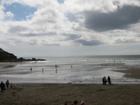 Porthluney beach
