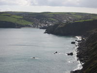 Looking back to Gorran Haven