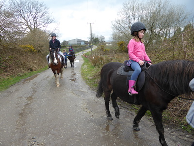 Family riding