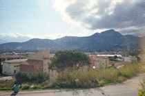 View of mountains from the apartment