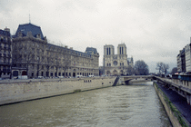 Ile de la Cite and La Seine, Paris