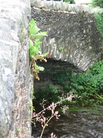 Stream in spate at Broughton Mills