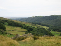 View across the valley to Ulpha