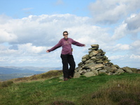 Helen on Top of Selside