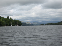 Looking towards the Coniston range