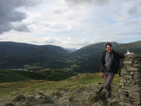 Jeremy on Loughrigg Fell