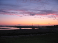 Sunset off Ravenglass