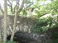 Helen at Bleabeck Bridge