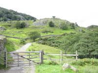 The path to Little Langdale
