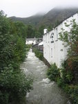 Water gushing through Coniston