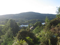 View of Coniston Water on our walk back home