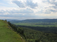 Looking along Scout Scar