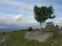 Shelter on top of Scout Scar