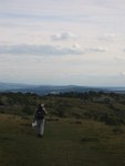 Jeremy and Matthew head along Scout Scar