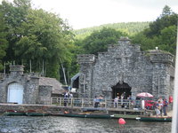 Approaching Fell Foot on the ferry