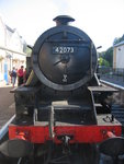The front of the steam engine