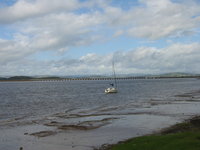 Looking back towards the viaduct