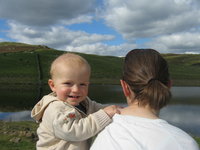 Matthew at Potter Tarn