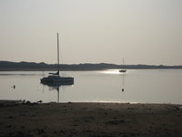 Glassy sea at Ravenglass