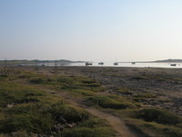 Glassy sea at Ravenglass