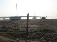 Glassy sea at Ravenglass