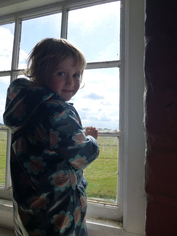 Laura inside Horsey Windpump