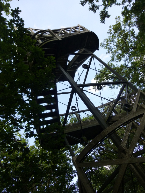 View up the Gazebo