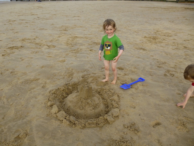 Laura's sandcastle