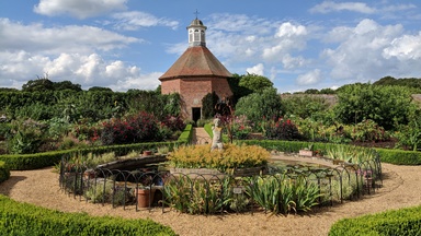 The centrepiece of Felbrigg walled garden