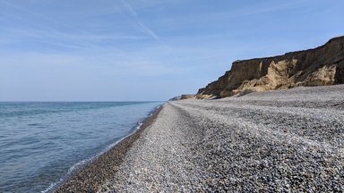 Stony beach