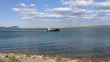 Wells barge