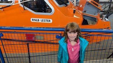 Laura and lifeboat