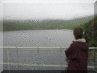 Clouds over the Cruachan reservoir