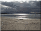 Sky over Ganavan beach