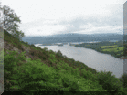 View of Loch Awe from below the Cruachan dam